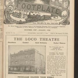 The Footplate: vol. 20, no. 12 (December-January, 1937-1938)
