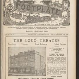 The Footplate: vol. 21, no. 1 (January-February, 1938)