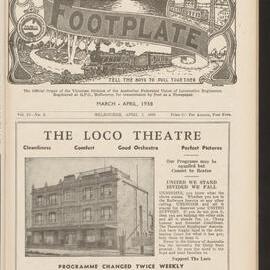 The Footplate: vol. 21, no. 3 (March-April, 1938)