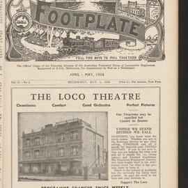 The Footplate: vol. 21, no. 4 (April-May, 1938)
