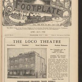The Footplate: vol. 21, no. 6 (June-July, 1938)