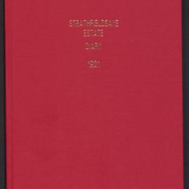 Strathfieldsaye Estate Diary 1921
