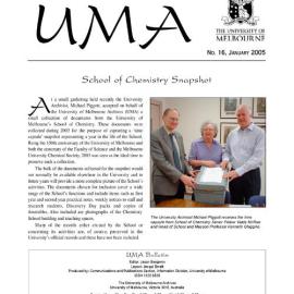 UMA Bulletin : News from the University of Melbourne Archives : Issue 16