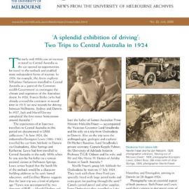 UMA Bulletin : News from the University of Melbourne Archives : Issue 23