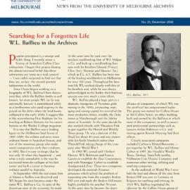 UMA Bulletin : News from the University of Melbourne Archives : Issue 24