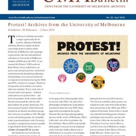 UMA Bulletin : News from the University of Melbourne Archives : Issue 32