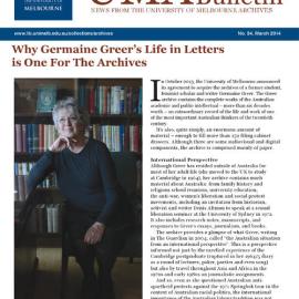 UMA Bulletin : News from the University of Melbourne Archives : Issue 34